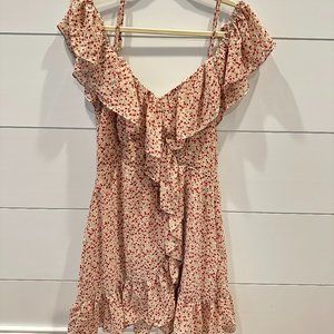 Aura - Size M - Floral Mini Dress